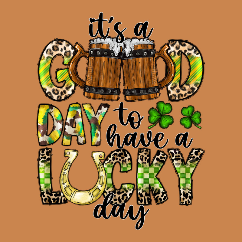 It's A Good Day To Have A Lucky Day Heavyweight Hoodie by CowhideDigitalArt | Teevron