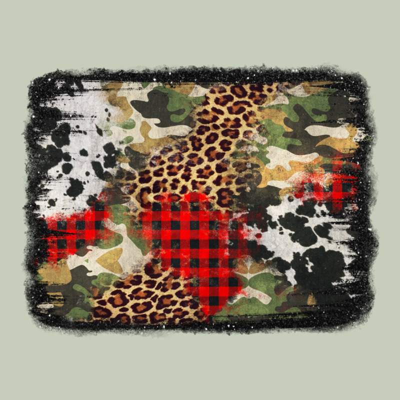 Army Cowhide Leopard Christmas Long Sleeve Tee by Jasminsmagicworld | Teevron