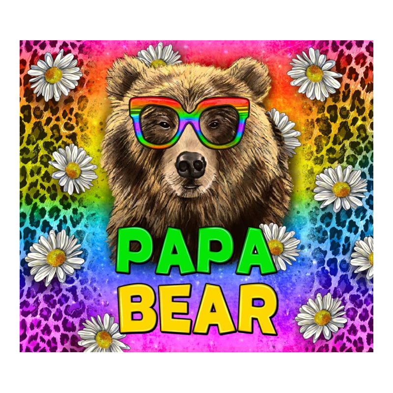 Western Papa Bear Lgbtq+ Tumbler Premium Tee by BundleAndBundleShop | Teevron