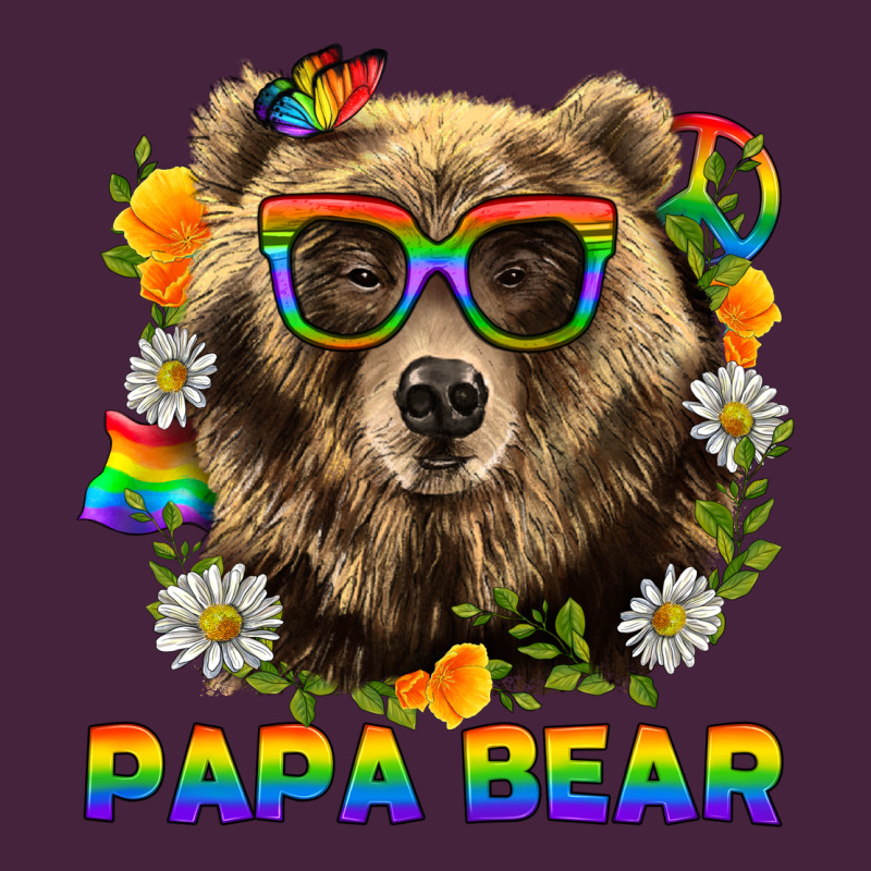 Papa Bear Pride Lgbtq+ Premium Tee by BundleAndBundleShop | Teevron
