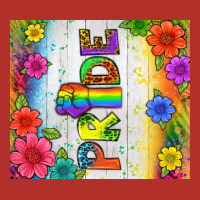 Lgbtq+ Pride With Flower Tumbler Premium Hoodie | Teevron