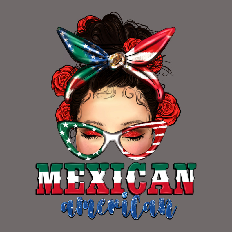 Mexican American Messy Bun Urban Heavy Tee by texasbilliewilder | Teevron