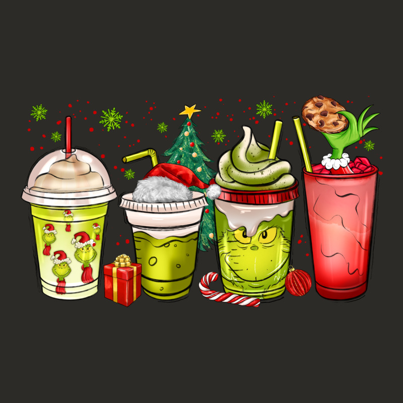Christmas Characters Coffee Cups Heavy Core Tee by MaliasSmallBusiness | Teevron