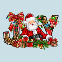 Joy Christmas With Santa Bbs Ladies Tee | Teevron