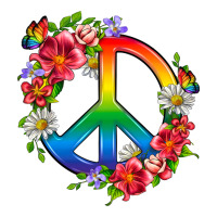 Peace Pride LGBTQ+ And Flowers | Teevron