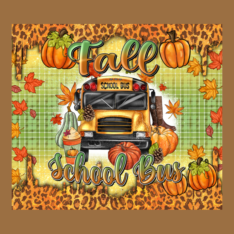 Fall School Bus Vintage Tee by texasbilliewilder | Teevron
