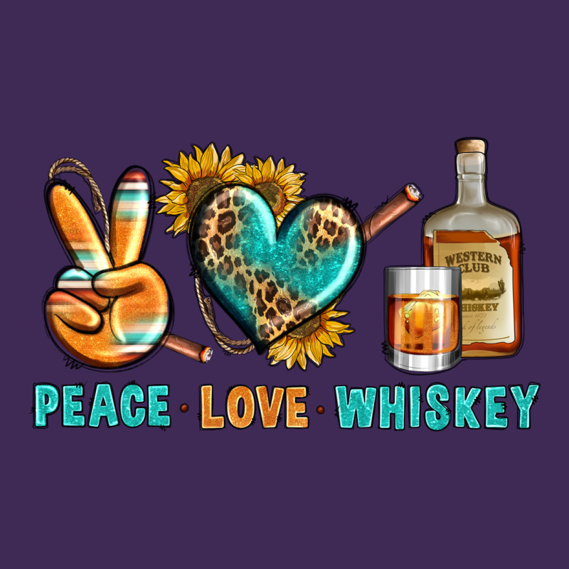 Peace Love Whiskey Premium Hoodie by BundleAndBundleShop | Teevron