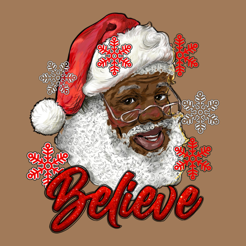 African American Santa Believe Classic Tee by RanaPortraitStore | Teevron