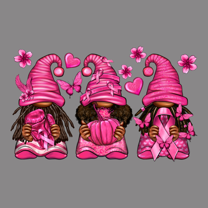 Breast Cancer Afro Gnomies Vintage Tee by texasbilliewilder | Teevron
