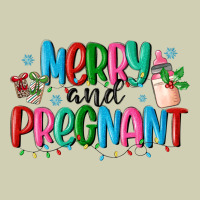 Merry And Pregnant Heavy Core Tee | Teevron