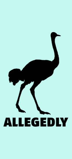 Allegedly Funny Ostrich Classic Tee Designed By Bettercallsaul