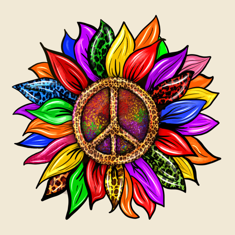 Pride Lgbtq+ Sunflower With Peace Premium Tee by BundleAndBundleShop | Teevron