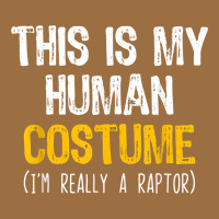 Human Costume Raptor Halloween Velociraptor Lazy Easy T Shirt Vintage Tee | Teevron