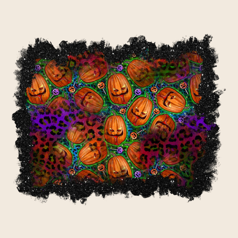 Halloween Pumpkin Background Zipper Hoodie by BundleAndBundleShop | Teevron
