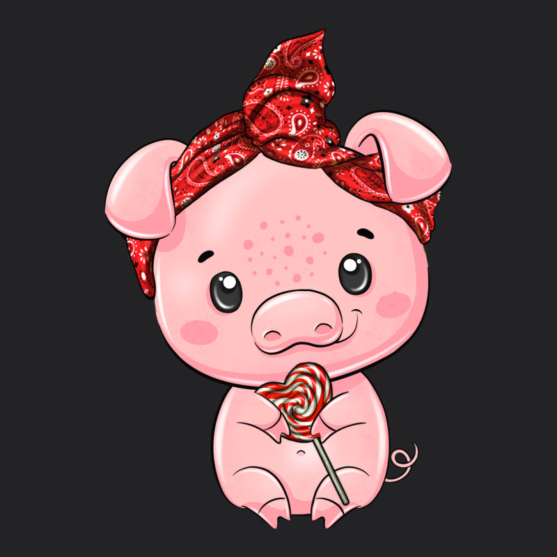 Cute Pig Vintage Tee by texasbilliewilder | Teevron