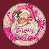Pink Merry Christmas Santa Zipper Hoodie | Teevron