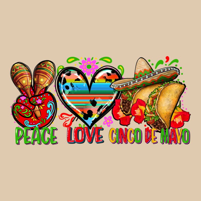Peace Love Cinco De Mayo Heavyweight Sweatshirt by FaDigitalArtStudio | Teevron