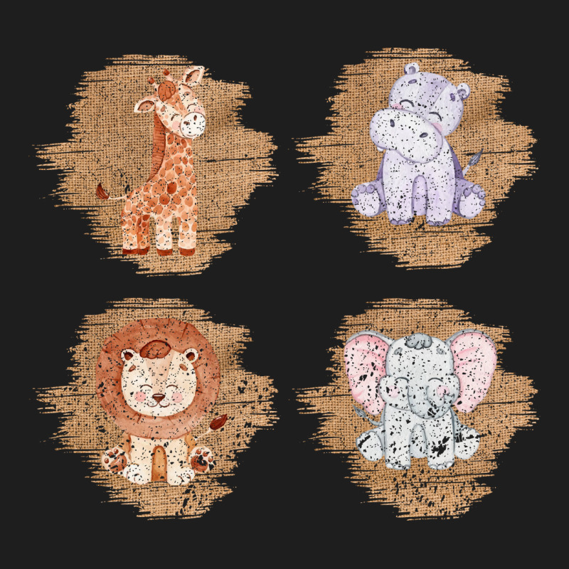 Safari Baby Animal Clipart Classic Tee by Bettercallsaul | Teevron