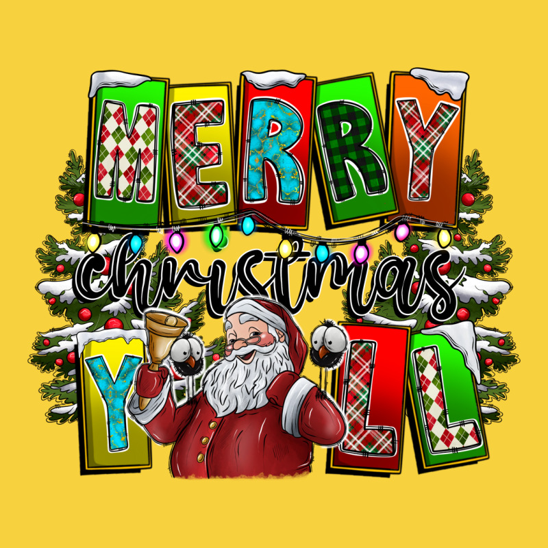 Merry Christmas Yall Premium Sweatshirt by CowhideDigitalArt | Teevron