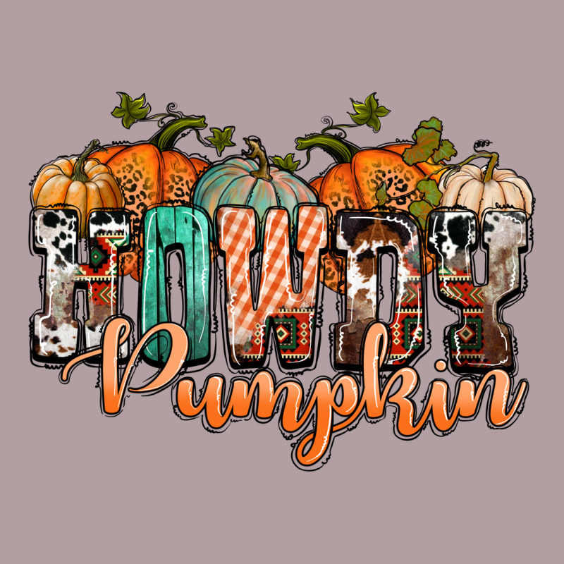 Western Howdy Pumpkin Vintage Hoodie by NancyCooperArtShop | Teevron