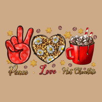 Peace Love Hot Chocolate Vintage Hoodie | Teevron