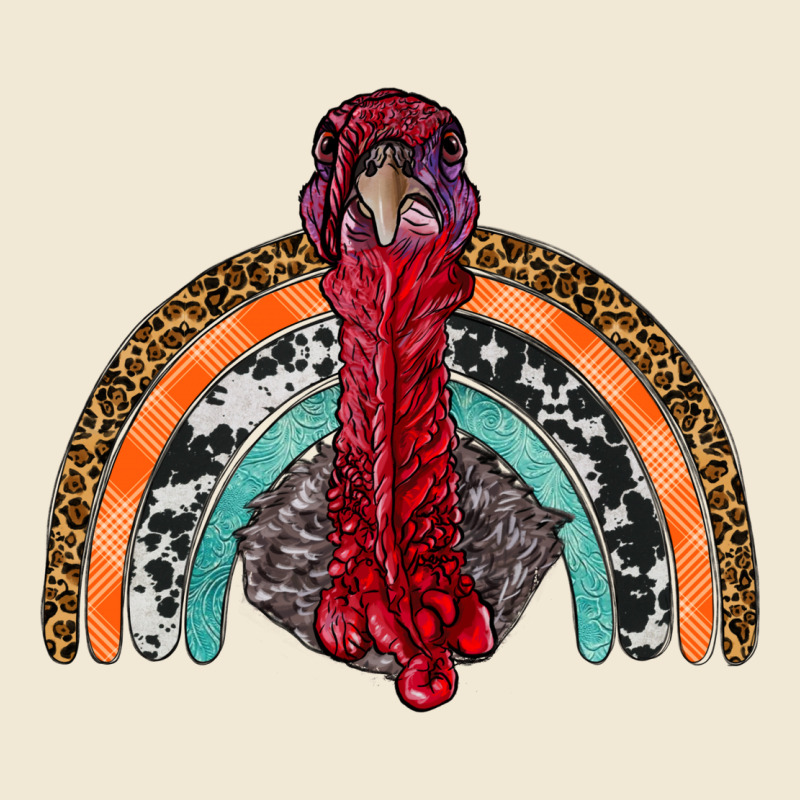 Thanksgiving Turkey Rainbow Ladies Tee by RanaPortraitStore | Teevron