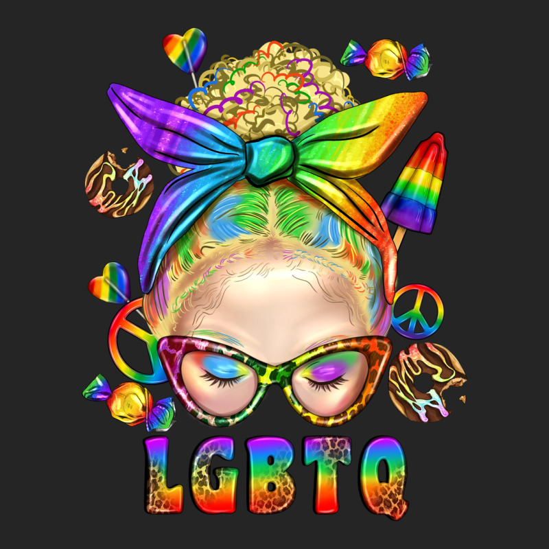 Lgbtq+ Messy Bun With Snacks Premium Hoodie by BundleAndBundleShop | Teevron
