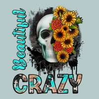 Beautiful Crazy Skull Heavy Core Tee | Teevron