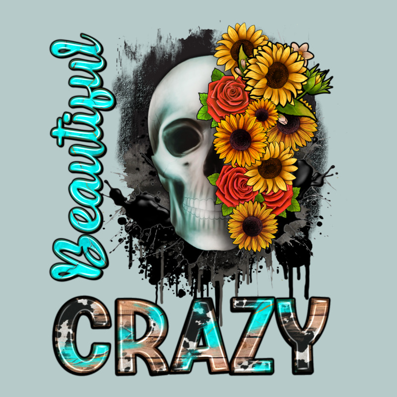 Beautiful Crazy Skull Heavy Core Tee by JahusDesignShop | Teevron