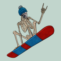 Skeleton Snowboard Zipper Hoodie | Teevron