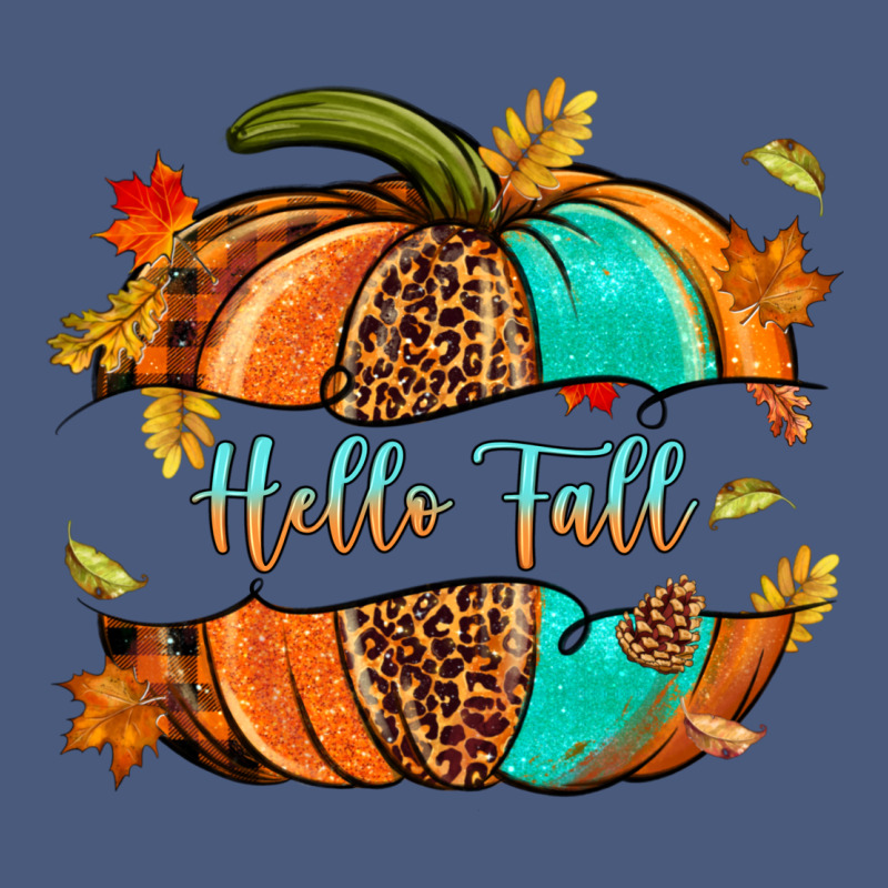 Pumpkin Hello Fall Vintage Hoodie by NancyCooperArtShop | Teevron