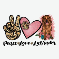 Peace Love Labrador Urban Heavy Tee | Teevron