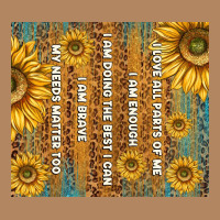 Self Reminders With Sunflowers Long Sleeve Tee | Teevron