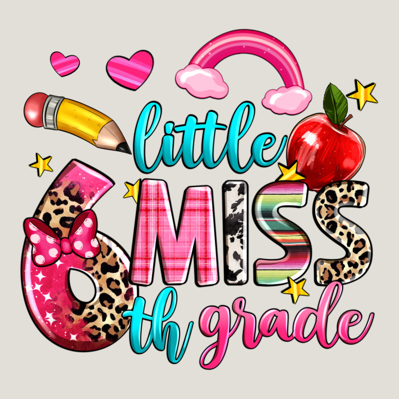 Little Miss Sixth Grade Heavy Core Tee by NancyCooperArtShop | Teevron