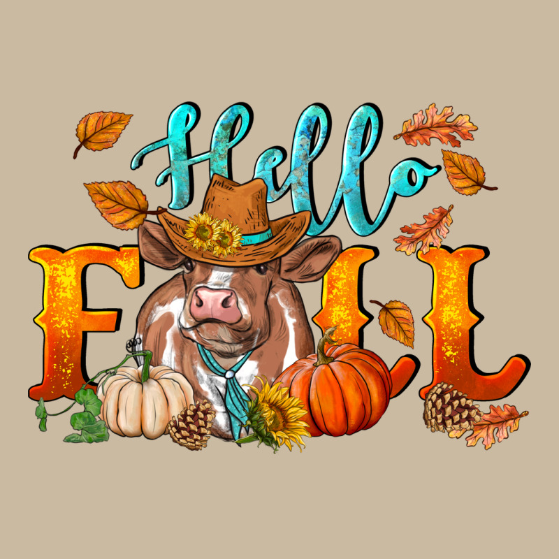 Hello Fall Heifer Cow Long Sleeve Tee by RanaPortraitStore | Teevron