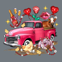 Valentine's Day Truck Farm Animals Heavyweight Sweatshirt | Teevron