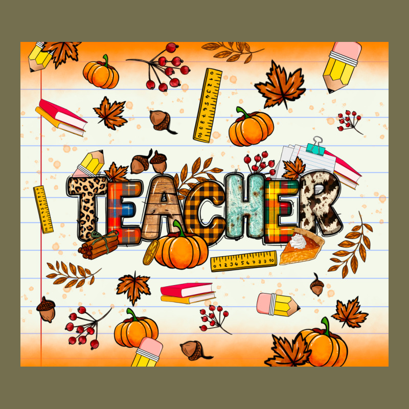 Teacher Fall Vintage Hoodie by NancyCooperArtShop | Teevron