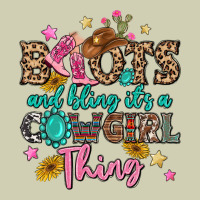 Boots And Bling It's A Cowgirl Thing Heavy Core Tee | Teevron