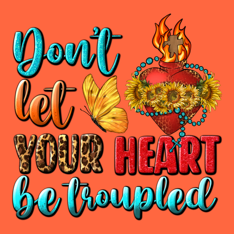 Don't Let Your Heart Be Troupled Premium Hoodie by BundleAndBundleShop | Teevron