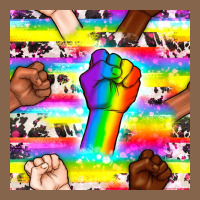 Pride Lgbtq Hands With Cowhide Seamless Pattern Premium Tee | Teevron