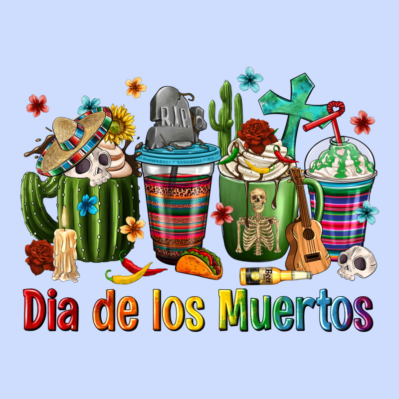 Mexican Dia De Los Muertos Coffee Cups Urban Heavy Tee by texasbilliewilder | Teevron