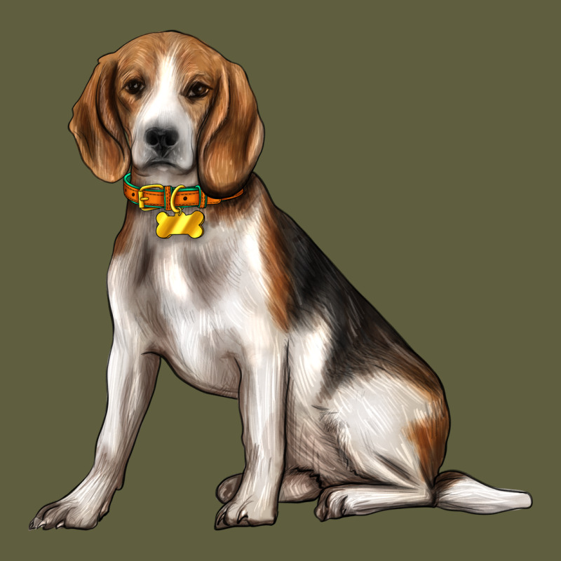Beagle With Overflow Vintage Tee by texasbilliewilder | Teevron
