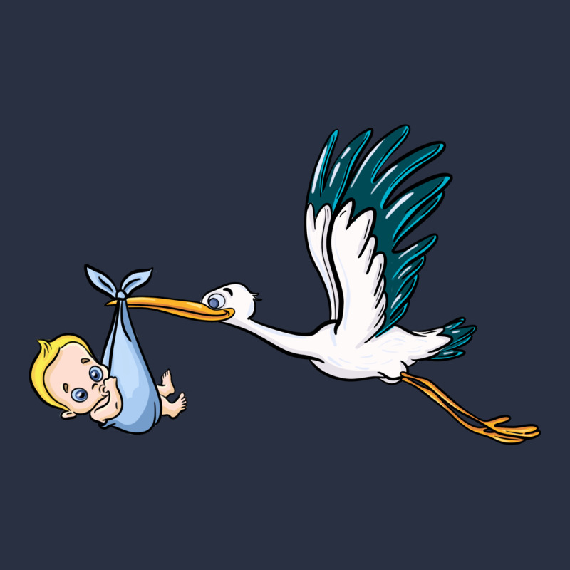 Stork With Baby Boy Urban Hoodie by BarkalooDesign | Teevron