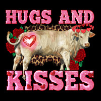 Hugs And Kisses Charolais Bull Premium Tee | Teevron