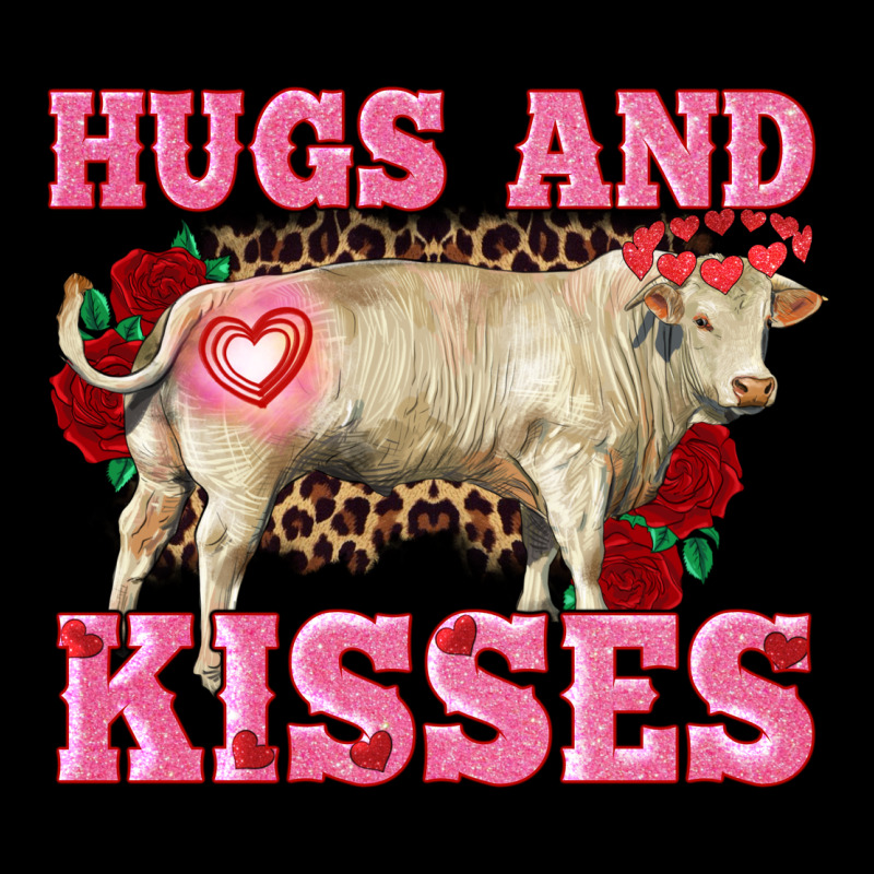 Hugs And Kisses Charolais Bull Premium Tee by RanaPortraitStore | Teevron