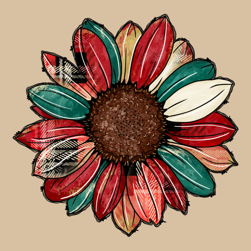 Christmas Sunflower Heavyweight Hoodie by CowhideDigitalArt | Teevron