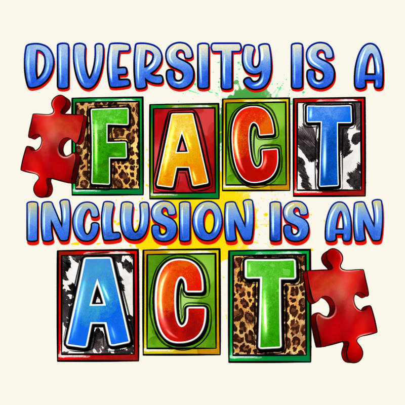 Diversity Is A Fact Indesion Is An Act Premium Hoodie by FaDigitalArtStudio | Teevron