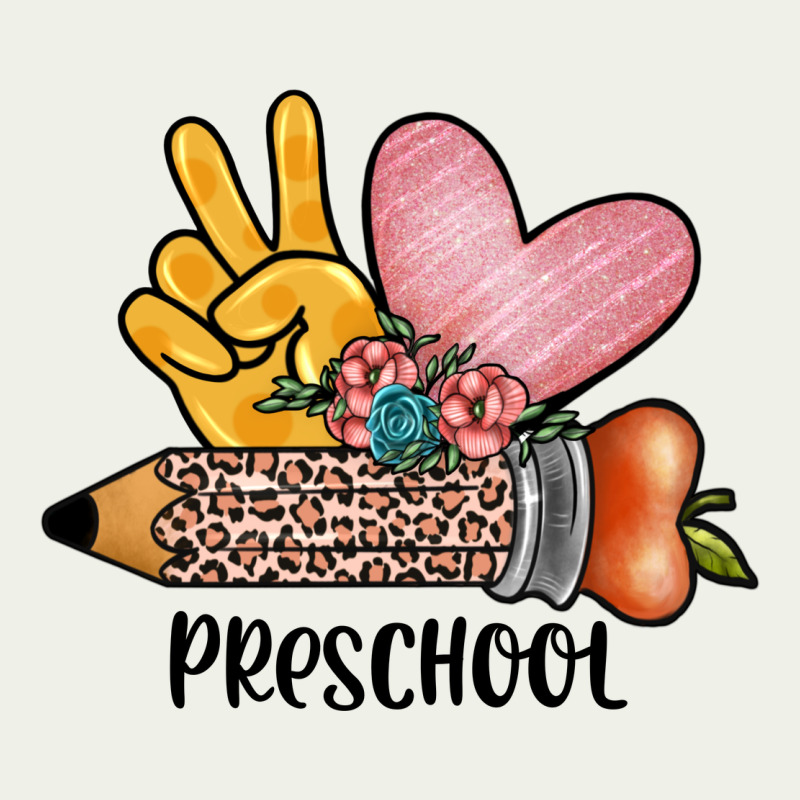 Peace Love Preschool Urban Heavy Tee by JahusDesignShop | Teevron