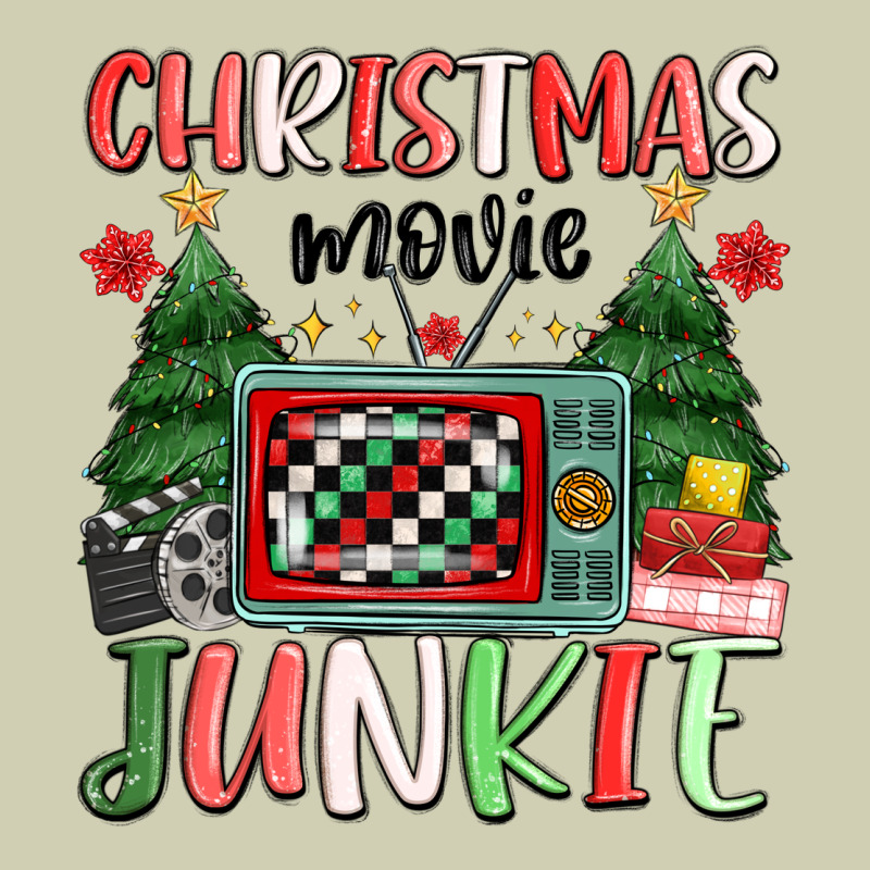 Christmas Movie Junkie Heavy Core Tee by MaliasSmallBusiness | Teevron