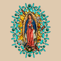 Our Lady Of Guadalupe Gemstone Sunflowers Heavyweight Sweatshirt | Teevron